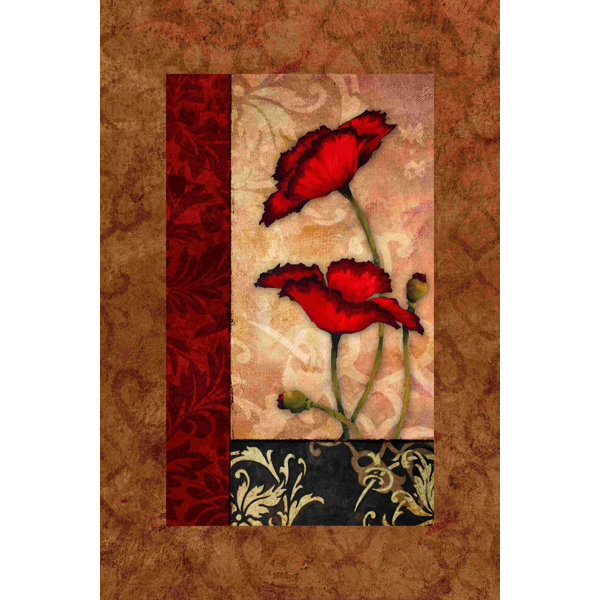 Winston Porter Wild Blooms 1 Wrapped Canvas Graphic Art Wayfair